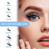 Individual Lashes Cluster Large Tray 240pcs Individual Lashes 0.07mm 10D/20D D Curl Mix 8-16mm Cluster Lashes Natural Lash Cluster Soft&Lightweight DIY Eyelash Extension By GEMERRY(10D/20D-D, 8-16) view 3