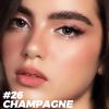 FOCALLURE Shimmer and Matte Cream Eyeshadow Stick,Smooth Brilliant Eye Brightener Pencil for Women,Long Lasting Waterproof Eye Shadow and Liners Makeup,CHAMPAGNE view 2