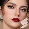 FOCALLURE Shimmer and Matte Cream Eyeshadow Stick,Smooth Brilliant Eye Brightener Pencil for Women,Long Lasting Waterproof Eye Shadow and Liners Makeup,PINK FIRE view 2