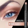 FOCALLURE Shimmer and Matte Cream Eyeshadow Stick,Smooth Brilliant Eye Brightener Pencil for Women,Long Lasting Waterproof Eye Shadow and Liners Makeup,PINK FIRE view 3