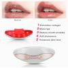 Red Light Device, FERNIDA 2 in 1 Lip and Eye Care Tool with Heated for Anti-Aging, Smooth Lip Wrinkles, Lip Plumper and Reduce Dark Circles, 4 Levels Heating Temps, White view 4