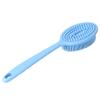 Avoid Slip Longer Handle for Shower, Back Scrubber, Sided Back Brush, Body Exfoliator for Bath or Dry Brush Body Brush for Showering, Shower Brush for Men & Women(Blue), Back Scrubber, Avoid Slip L view 1