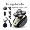 5 in 1 4D Rotary Electric Shaver Rechargeable Bald Head Shaver Beard Trimmer by 24/7 Store view 2