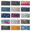Karma, Thin Headband for Women, Fabric Headband and Stretchy Hair Scarf, Lilac Floral view 4