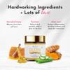 Turmeric Clay Mask, Brightening Clay Face Mask, Face Masks Skincare for Dark Spots & Uneven Skin Tone, Skin Care Mask with Vitamin C & Essential Oils (4oz) view 4
