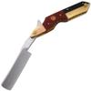 Old Ram Straight Razor | Straight Edge-Razor Red Wood & Bone Handle- Sharp | High Hardness Stainless Steel Cutthroat Straight Edge Blade | Barber Razor (216) view 2