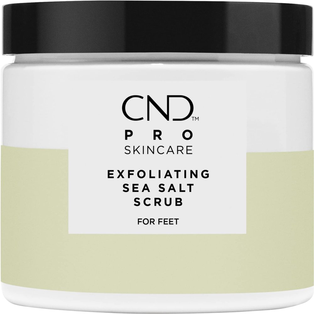 CND Pro Skincare Exfoliating Sea Salt Scrub for Feet, 54 oz.