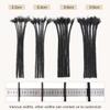 DAIXI 0.6cm and 0.4 0.8cm Options Thickness 6-18 Inch 10 Strands 100% Real Human Hair Dreadlock Extensions for Man/Women Handmade Permanent loc Extensions Bundles Can Be Dyed Bleached Curled Twisted view 4