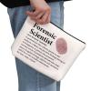 G2TUP Forensic Scientist Gift: Makeup Bag for Cosmetic & Travel view 2