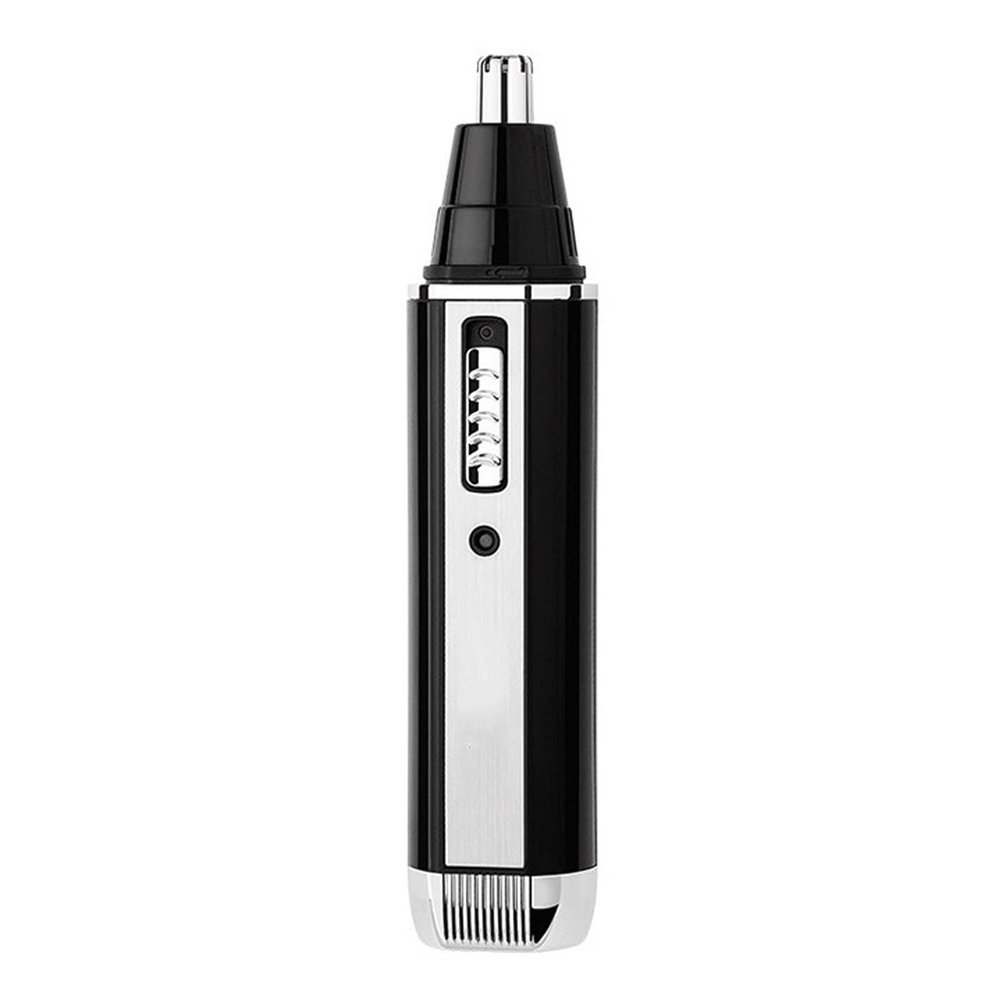 Feilx Ear and Nose Hair Trimmer Clippers, Electric Facial Eyebrow Ear Hair Remover, Clippers Epilator Removal, Double-Edge Stainless Steel Blades for Easy Cleansing