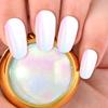 MEILINDS 2 Pcs Mermaid Chrome Nail Powder Kit- 2 Colors Neon Effect Iridescent Nails Powder, Aurora Holographic Nail Glitter Rainbow Mica Powders Chrome Nail Art Dust Tip Manicure Pigment view 3
