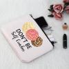 G2TUP Concha Bread Lover Gift Don't Be Self Conchas Makeup Bag Mexican Concha Lover Cosmetic Bag Bread Pun Lover Gift Pan Dulce Lover Travel Bag view 4