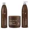 Firenze Professional Anti-aging Care Bundle - Cioccolato Shampoo, Intense Conditioner and Cioccolato Mask Treatment Pack with Includes Gift Bag view 1