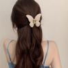 ATODEN Butterfly Hair Clips for Women and Girls - 4 Pcs Nonslip Matte Jaw Clips, Gifts for Thin to Medium Hair Accessories view 2