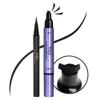 Kaja Winged Eyeliner Set - Wink Stamp Long | with Avocado Extract, Double-ended Wing, Smudge-Proof, Waterproof, Eye Irritation Tested, Long Lasting Pencil, Colorstay, Matte Finish, Cat Eye Look view 1