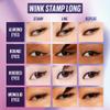 Kaja Winged Eyeliner Set - Wink Stamp Long | with Avocado Extract, Double-ended Wing, Smudge-Proof, Waterproof, Eye Irritation Tested, Long Lasting Pencil, Colorstay, Matte Finish, Cat Eye Look view 4