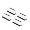 FOMIYES 4pcs Non-slip Fingernail Scrub Brushes for Hand and Nail Cleaning Soft Dual-sided Design for Home and Travel Use view 1