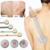 Back Brush Bath Brushbody Scrubbers Long Handle Bath Massage Cleaning Brush Body Brush Back Scrubber Storable Body Wash | Cleaning Massage Brush | Extended Handle | Massage for Exfoliating Skin ,1 yel view 3