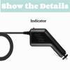 SLLEA Auto Car DC Adapter Charger for Wahl Shaver Trimmer 9854l 9867 9876l Power PSU view 4
