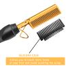 Electric Hot Comb Hair Straightener, Deluxe Electrical Straightening Comb Curling Iron for Natural Black Wigs, Hot Comb Electric for Wigs Pressing Combs with Wig Glue Melting Spray Hair Wax Stick view 4