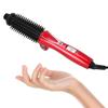 Hair Curling Iron Brush, Mini Curling Iron Ceramic Tourmaline Ionic Hot Curler Brush, Professional Anti-Scald Instant Heat Up Electric Wand for All Hair Types view 1
