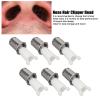 10pcs Nose Hair Trimmer Head, Universal Replacement Nose Hair Clipper Blade Heads for Accurate Shaving Practical Accessories for Trimming Nose Hairs view 3