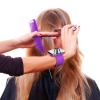 7 Pieces Hair Braiding Tools Magnetic Pin Wristband and 2 Pieces Stainless Steel Pintail Rat Tail Comb with 4 Wide Teeth Alligator Sectioning Hair Clip for Braid Tool Braid Maker(Purple) view 4