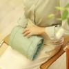 Toiletry Bag, Portable Foldable Travel Cosmetic Bag, Multifunction Storage Bag, Large Capacity Travel Bag, Cosmetic Make up Organizer for Travel Home Camping, Gift for Women Girls, Green view 4