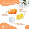 NutriGlow Advanced Organics Vitamin C Lightening Scrub for Exfoliation, Acne Control with Orange Peel Sensitive, Dry, Oily Skin, 3.5Oz view 2