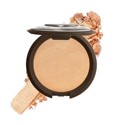 Smashbox X BECCA Shimmering Skin Perfector Pressed Highlighter | Luminous Glow + Buildable, 0.25 Ounce, Champagne Pop