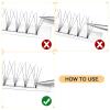 Premade Fans Volume Lash Extensions 4D 0.10mm C Curl 10mm Short Stem Soft|Optinal 3D|4D|5D|6D|7D|8D 0.07/0.10mm C/D 8-20mm Mix-9-16mm 12-15mm 8-15mm|(4D 0.10C 10mm) view 4