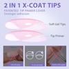 BTArtbox XCOATTIPS Natural Nail Tips - Matte Medium Almond Press On Nails Pink, Long Lasting Soft Gel Nails False Nail, Soak Off Acrylic Fake Nails Extensions for Nail Art DIY Women view 3