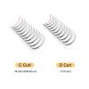 QUEWEL Premade Lash Fans, 8D Premade Fans Eyelash Extensions 0.07mm Thickness D Curl 12mm Volume Lash Extensions Short Stem Pre Made Fans Eyelash Extensions(8D 0.07D 12mm) view 2