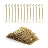 200Count bobby pins,Hair Styling Pins,Invisible Wave shape hair accessories,2.2 Inch bobby pins for women view 1