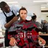 Stylecraft Professional Barber Water Resistant Hair Cutting Cape One Size (Red Camo) view 3