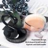 Nail Dust Cleaner Brush, Nail Art Dust Powder Remover Brush, Nail Powder Cleaner Brush Set, 2Pieces view 3