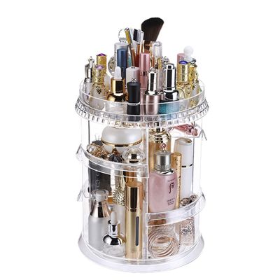 360 Degree Rotating Makeup Organiser Cosmetics Holder
