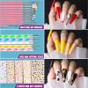 Teenitor Acrylic Fake Nails Kit, Press On Nail Supplies with Clear Coffin Nail Tips Nail Stand Nail Art Brushes Dotting Pen Glitter Sequins Sticker Rhinestones Nail Decorations Press On Nails Kit view 3