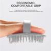 BROOKE PATEL Handheld Scalp Massager Hair Comb Hair Brush Bath Shampoo Hair Brush for Men, Women, Kids Ladies Haircut Accessories,Gray view 3