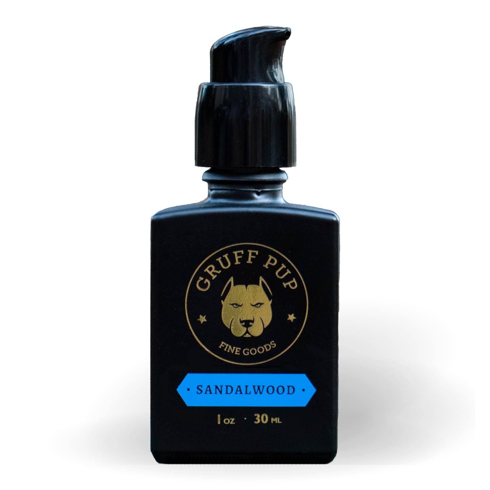 Gruff Pup Beard Oil - Sandalwood - 1oz