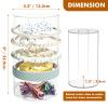 Kamehame Headband and Scrunchie Holder, Bottom Can Place Small Hair Accessories, Clear Acrylic Organizer for Hair Accessories, Hair Clips, Hair Ties, Bows, Pins and More view 2