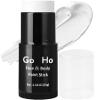 Go Ho Cream-Blendable Clown White Face Paint Stick,Full-coverage Waterproof Face Body Paint for Halloween Cosplay Jokester Zombie Vampire Skeleton Clown SFX Makeup,White Eye Black Stick view 1
