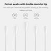Natural Paper Cotton Swabs 1000ct, Double Tips Cotton Buds for Personal Care view 2