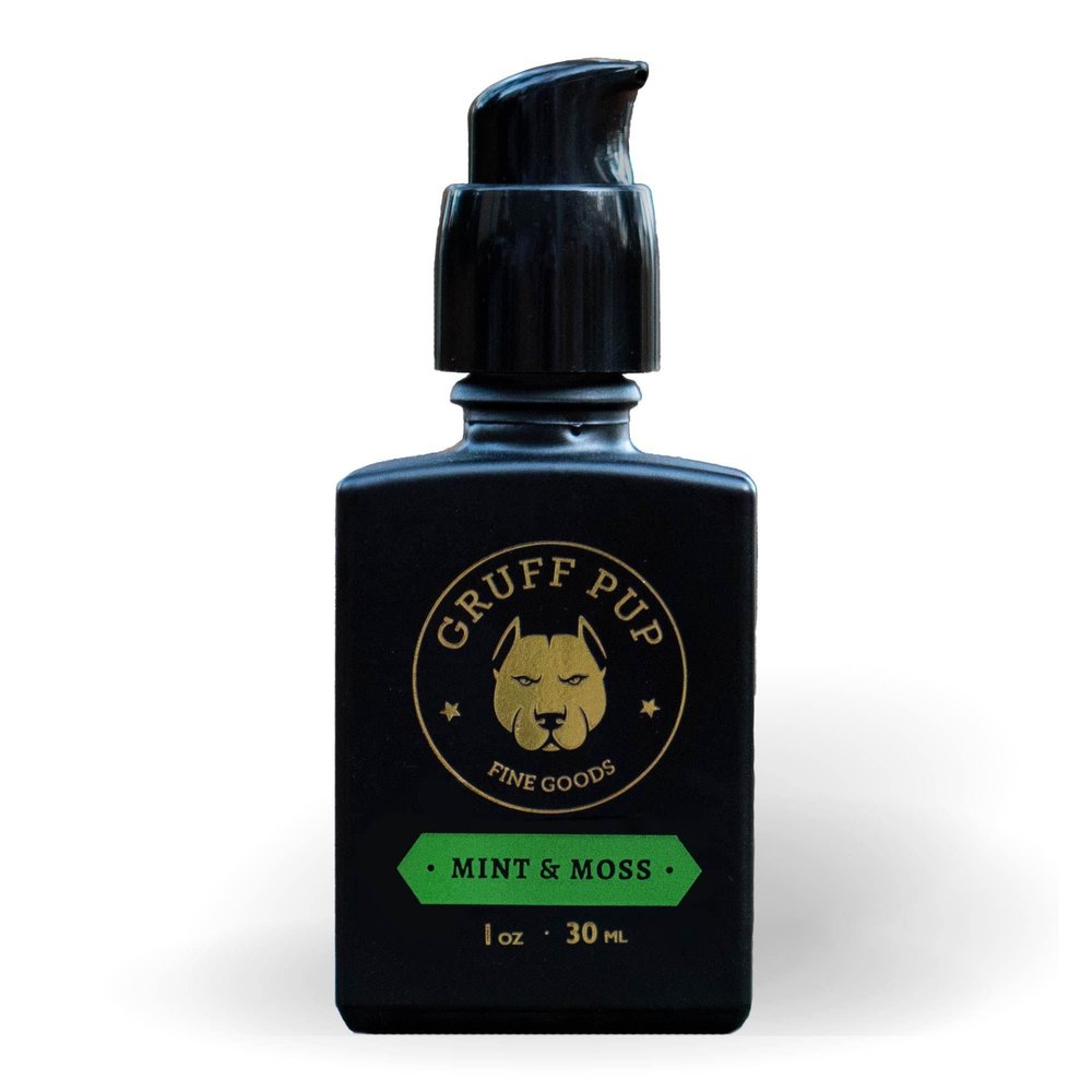 Gruff Pup Beard Oil - Mint & Moss - 1oz
