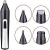 Feilx Nose Hair Trimmer - 5 in 1Professional Painless Eyebrow and Facial Hair Trimmer for Men and Women, USB Rechargeable, IPX7 Waterproof Dual Edge Blade for Easy Cleansing view 4