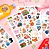 Cute Cat Temporary Tattoos for Kids 690 Pieces Cat Birthday Themed Party Supplies Favors Goodie Bags Decor Sticker Tattoos Valentine's Day Gifts Gift for Boys Girls Classroom Prizes Carnival Rewards view 3