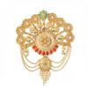 HAIR PIN FOR BUNS AND BRAIDS DECORATION INDIAN STYLE 7" view 1