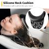 AISEELY Shampoo Bowl Neck Rest with Suction Cup, Silicone Neck Rest for Salon Sink, Shampoo Neck Cushion, Non-Slip Salon Neck Rest for Hair Washing Sink Neck Support, Neck Rest for Wash Basin view 2