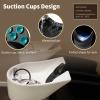 AISEELY Shampoo Bowl Neck Rest with Suction Cup, Silicone Neck Rest for Salon Sink, Shampoo Neck Cushion, Non-Slip Salon Neck Rest for Hair Washing Sink Neck Support, Neck Rest for Wash Basin view 3