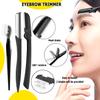 8 In 1 Eyebrow Grooming Kit, Multipurpose Exfoliating Dermaplaning Tool, Male And Female Facial Razor Facial Trimming Razor Eyebrow Brush Scissors Tweezers Tool view 3